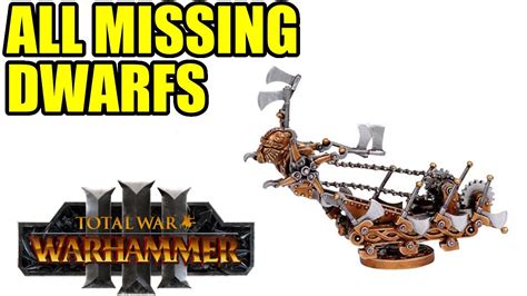 total war warhammer missing units|All Missing Dwarfs .